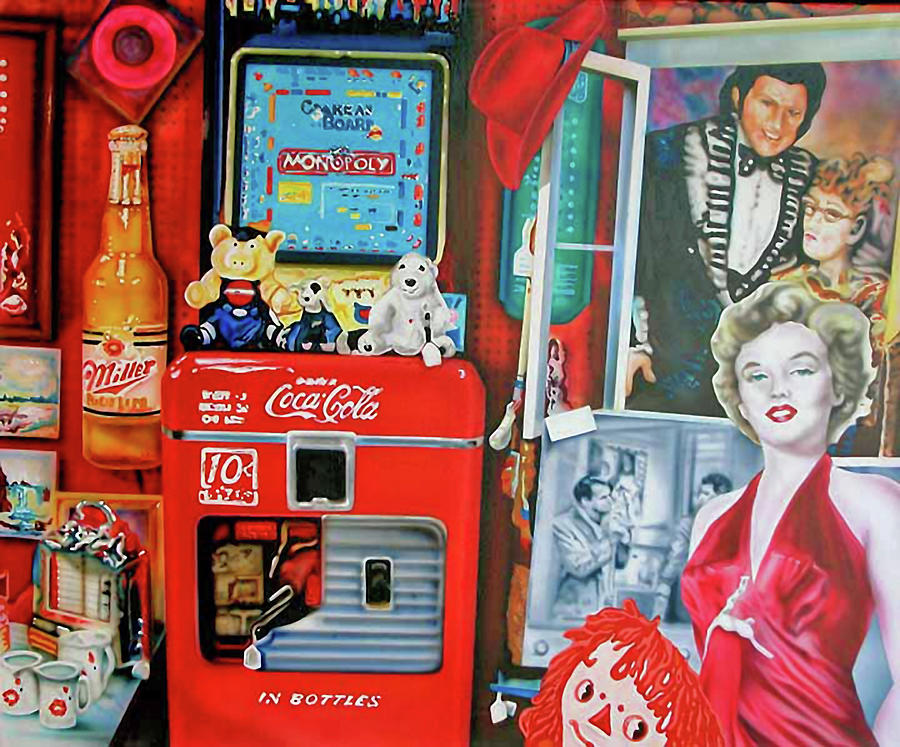 Have a Coke and a Smile Painting by Thom MADro