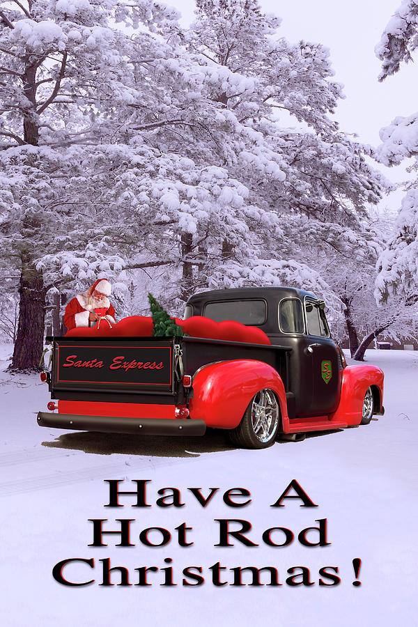 Have A Hot Rod Christmas 2 Photograph by Mike McGlothlen