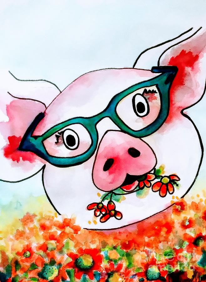 Have An Oink Of A Day Painting