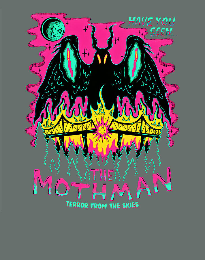 Have you seen the mothman terror from the skies classic for men graphic