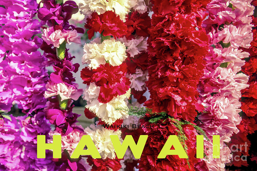 Hawaii 17, Flower Leis Photograph by John Seaton Callahan
