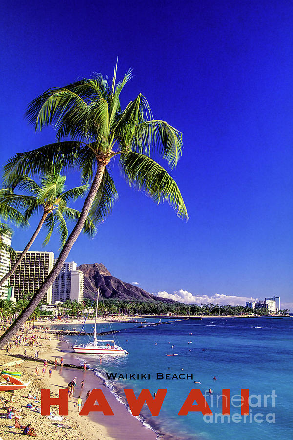 Hawaii 3, Waikiki Beach Photograph by John Seaton Callahan