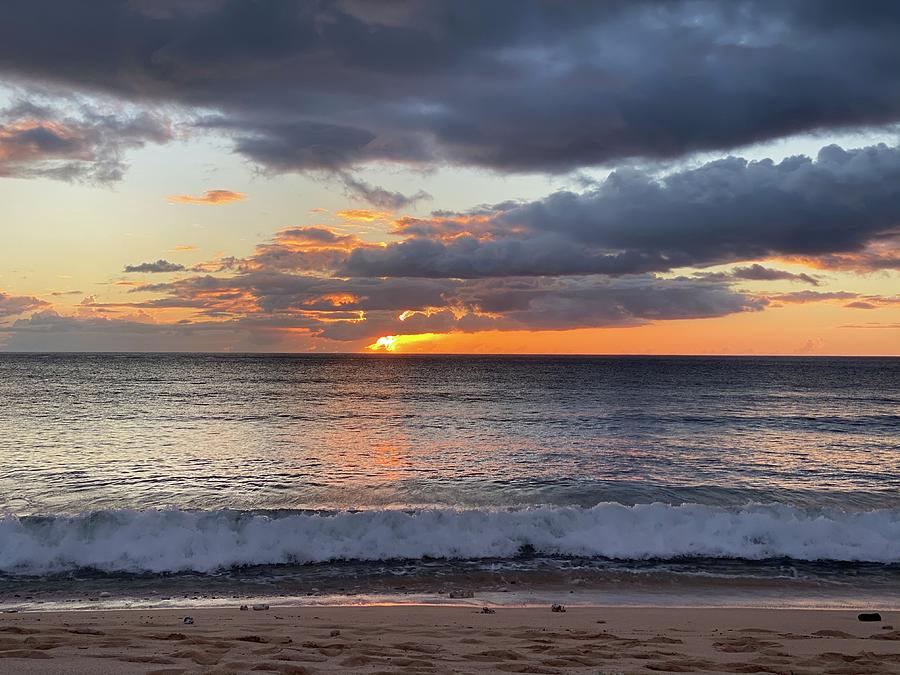 Hawaii Sunset Photograph by Andrea Callaway