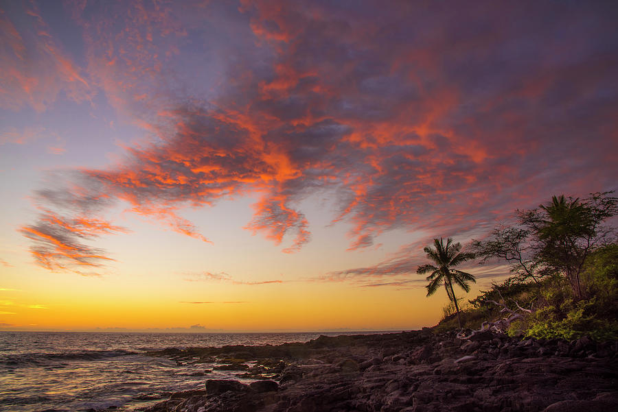 Hawaii Sunset Photograph by Bill Cubitt