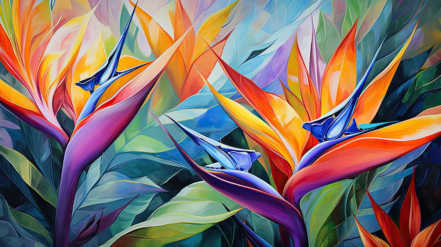 Hawaiian Art - Colorful Hawaiian Art Painting by Lourry Legarde