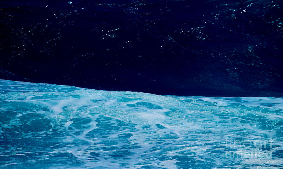 Hawaiian Blues Waves Photograph by Debra Banks