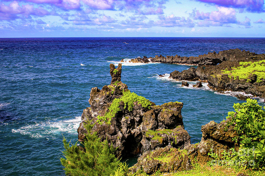 Hawaiian Shoreline - #shotsfromhawaii Photograph by Dan Dunn - Fine Art ...