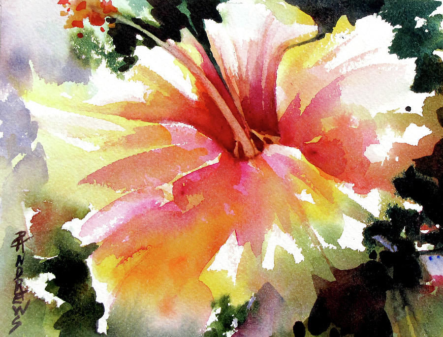 Watercolor Painting - Hawaiian Treasure by Rae Andrews