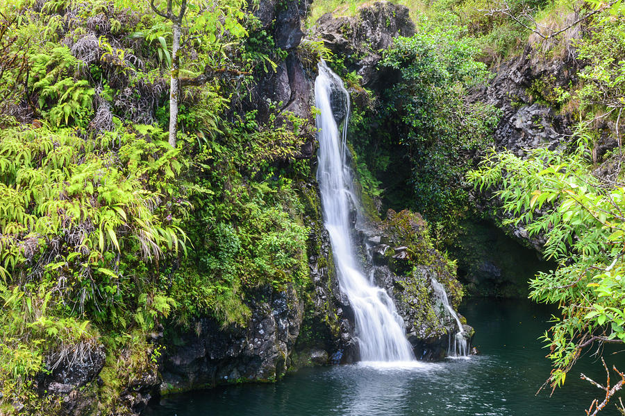 Hawaiian Waterfall Photograph by Sisu Photography | Fine Art America