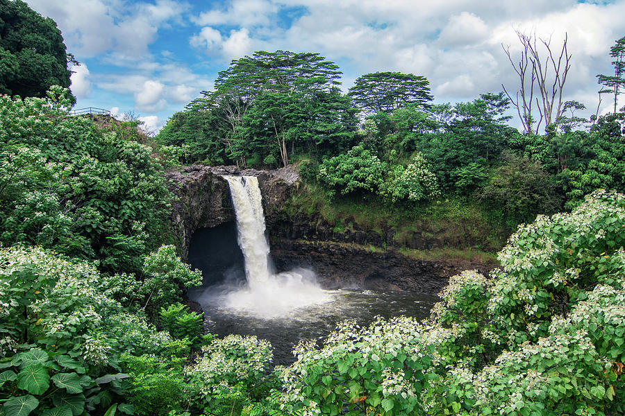 Hawaiin Falls Photograph by R - D Photographs - Fine Art America