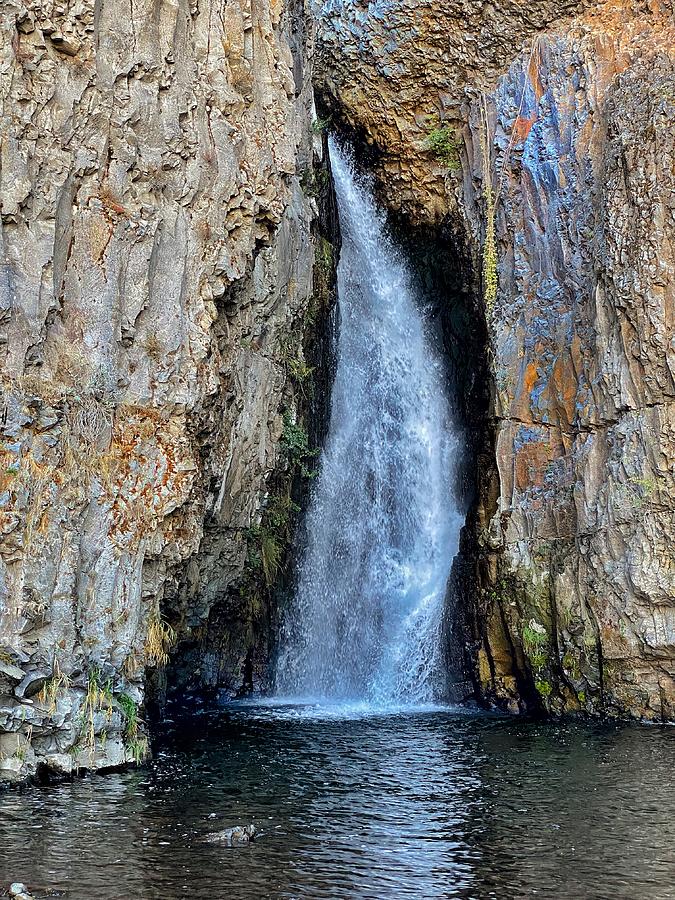 Hawk Creek Falls 2 Photograph by Jerry Abbott