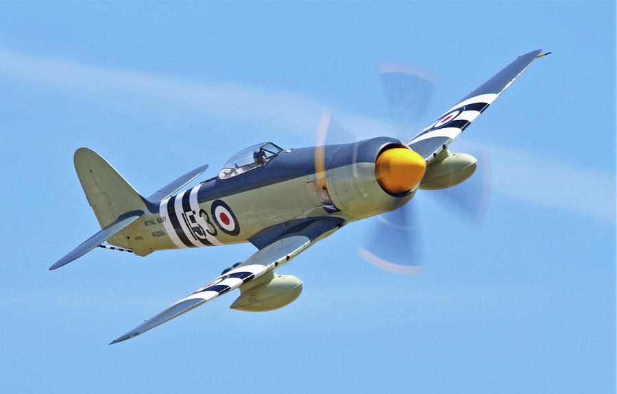 Hawker Sea Fury Fb.11 - Surreal Art Digital Art