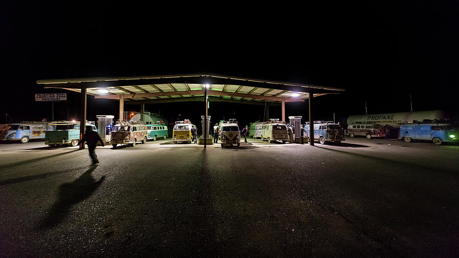 Hayfork Gas Station Invasion Photograph by Richard Kimbrough