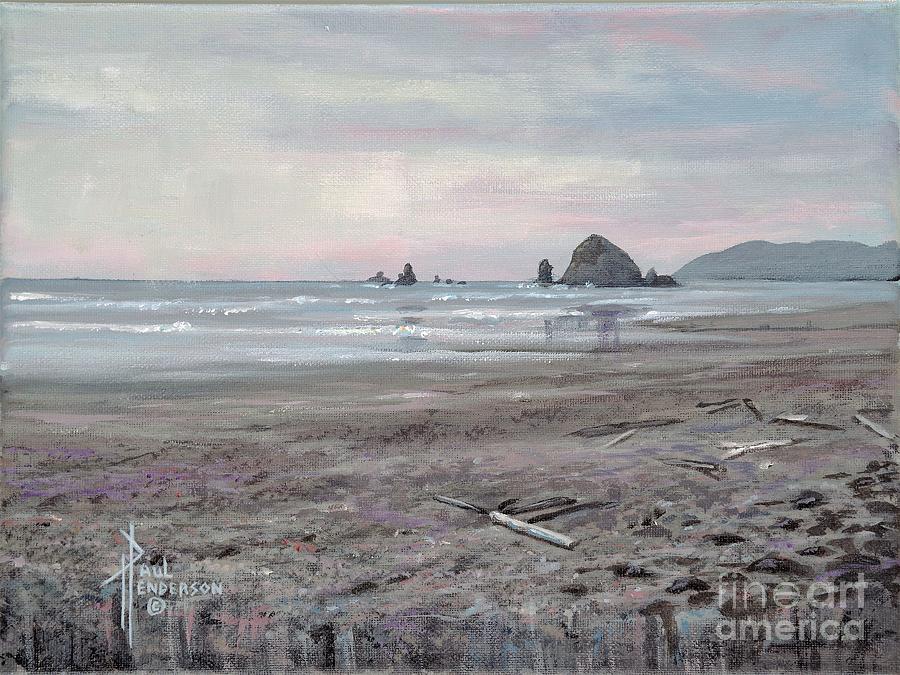Haystack-cannon Beach II Painting