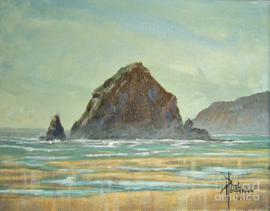 Haystack-cannon Beach Painting