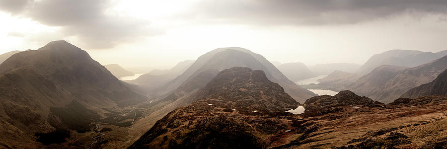 Haystacks, Ennerdale and Buttermere Valleys Lake District Photograph by Sonny Ryse