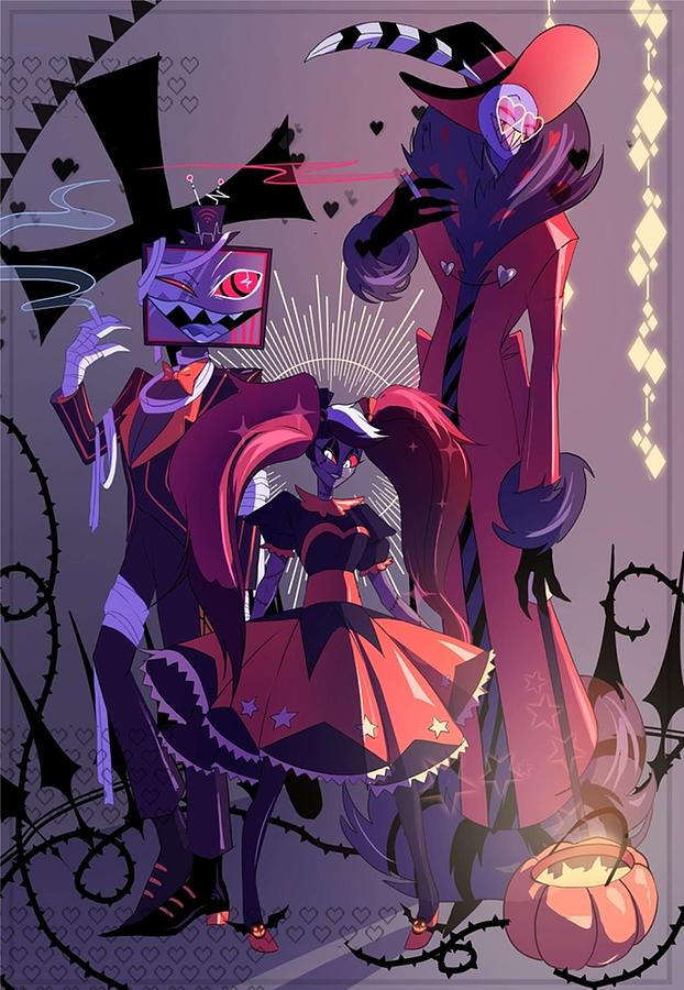 Hazbin Hotel Poster Digital Art By Maria Sanchez 