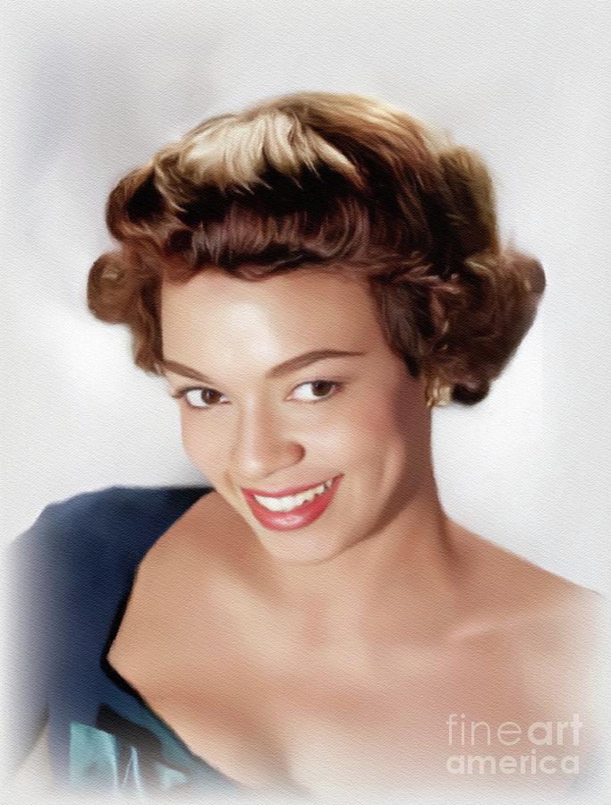 Hazel Scott, Music Star Painting by Esoterica Art Agency - Pixels