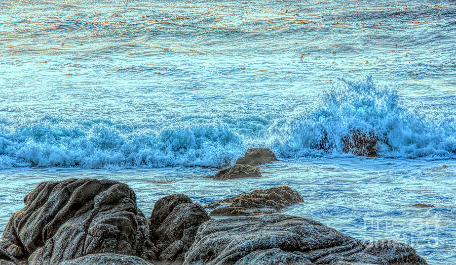 Inspirational Photograph - HD Monterey Pacific Ocean California  by Chuck Kuhn