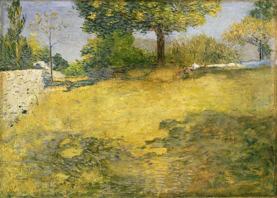 The High Pasture #3 Painting by Julian Alden Weir