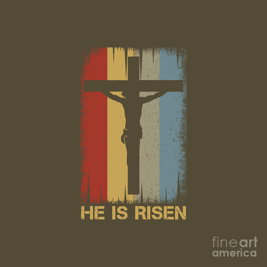 He Is Risen Drawing by Tari Gilda Astuti - Fine Art America