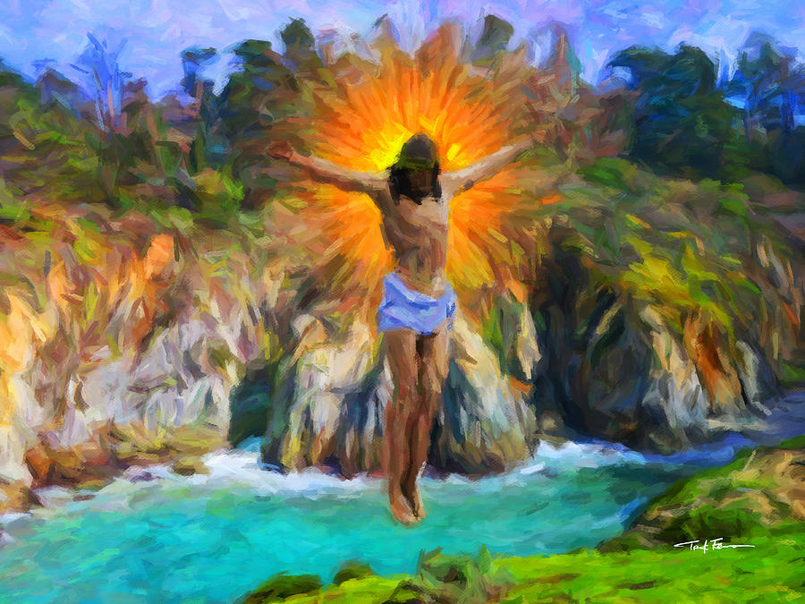 He is Risen Painting by Trask Ferrero
