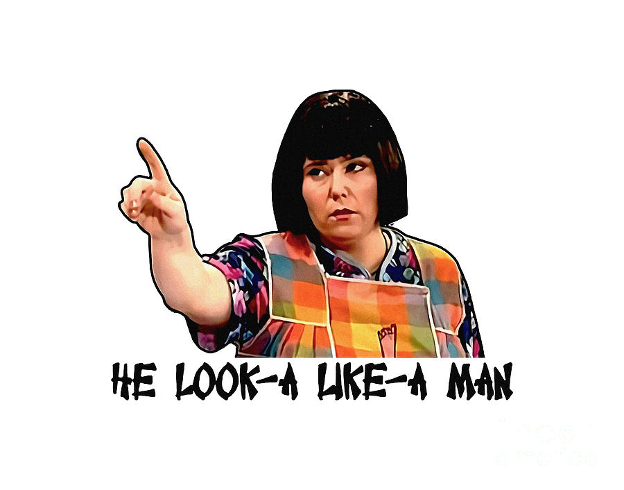 He Look a Like a Man MADtv Digital Art by Haspro Studio - Pixels