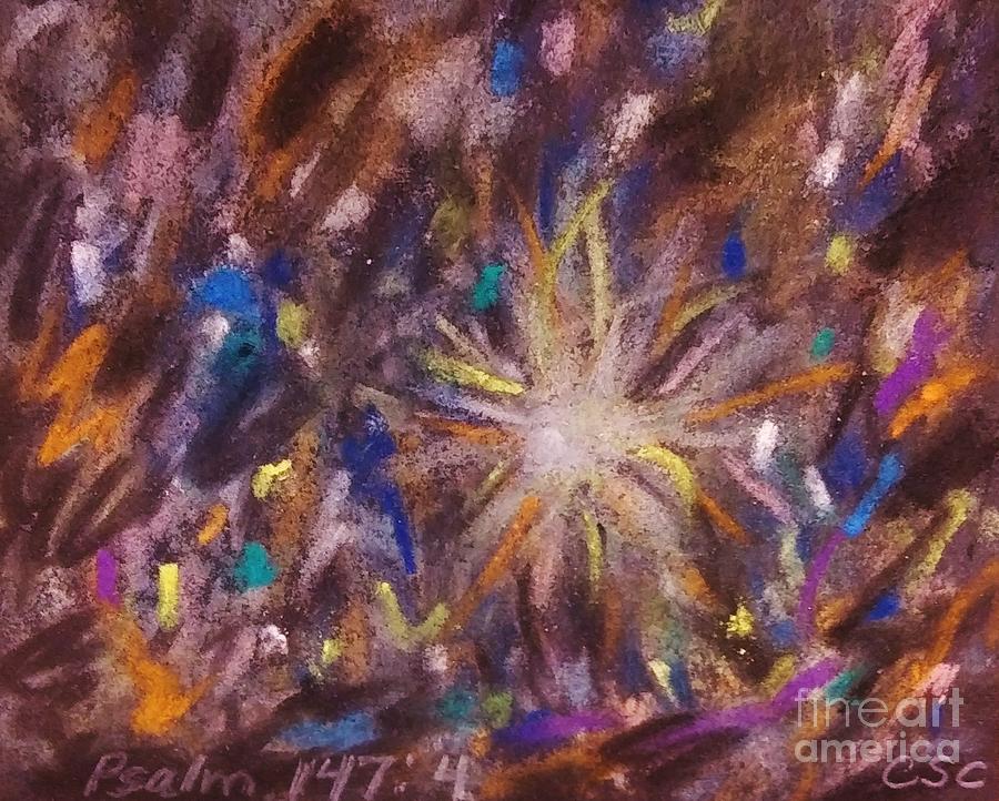 He Made the Stars of the Sky Pastel by Christy Saunders Church
