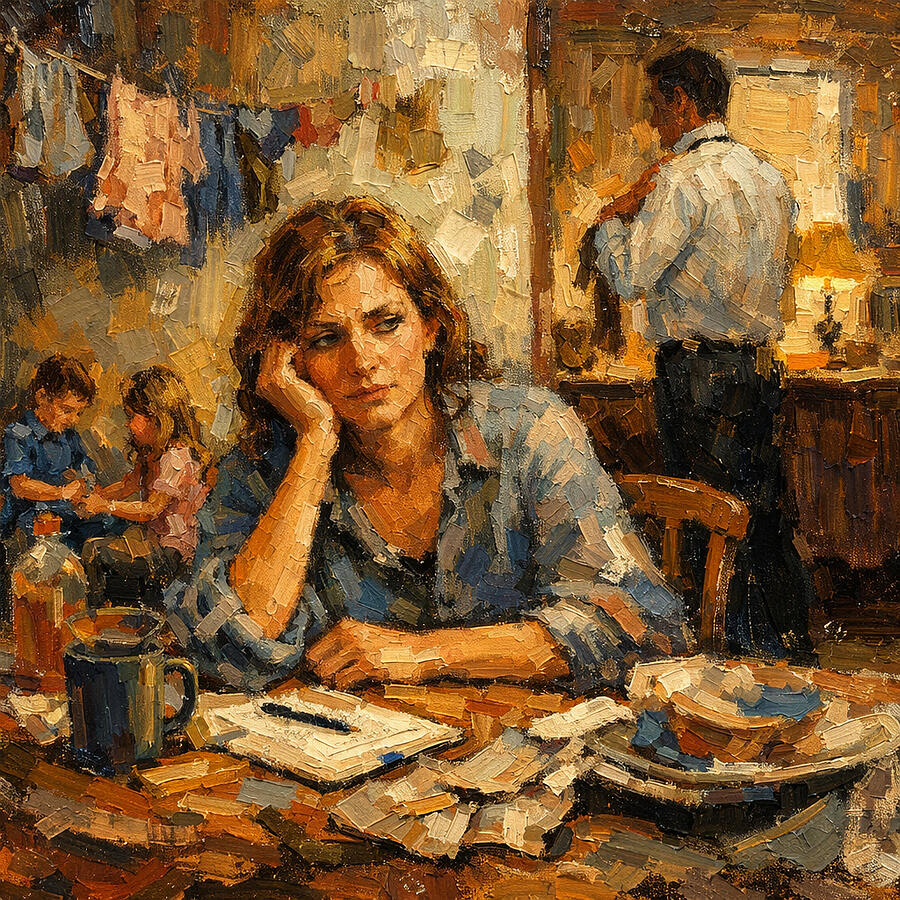 He Thinks He'll Keep Her Ai Art by Lenore Senior - Fine Art America