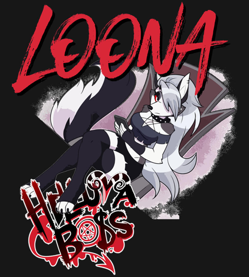 Helluva Boss Loona Sticker by Wunsch Roy - Pixels