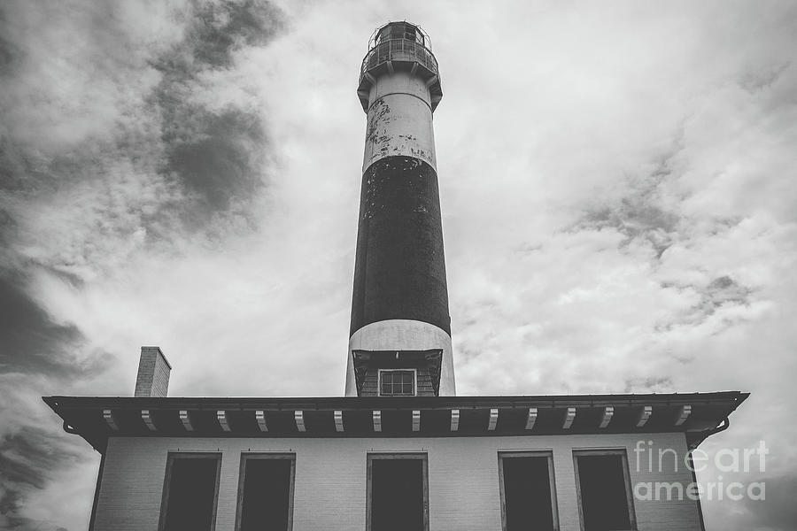 Head in the Sky - Absecon Lighthouse Photograph by Colleen Kammerer