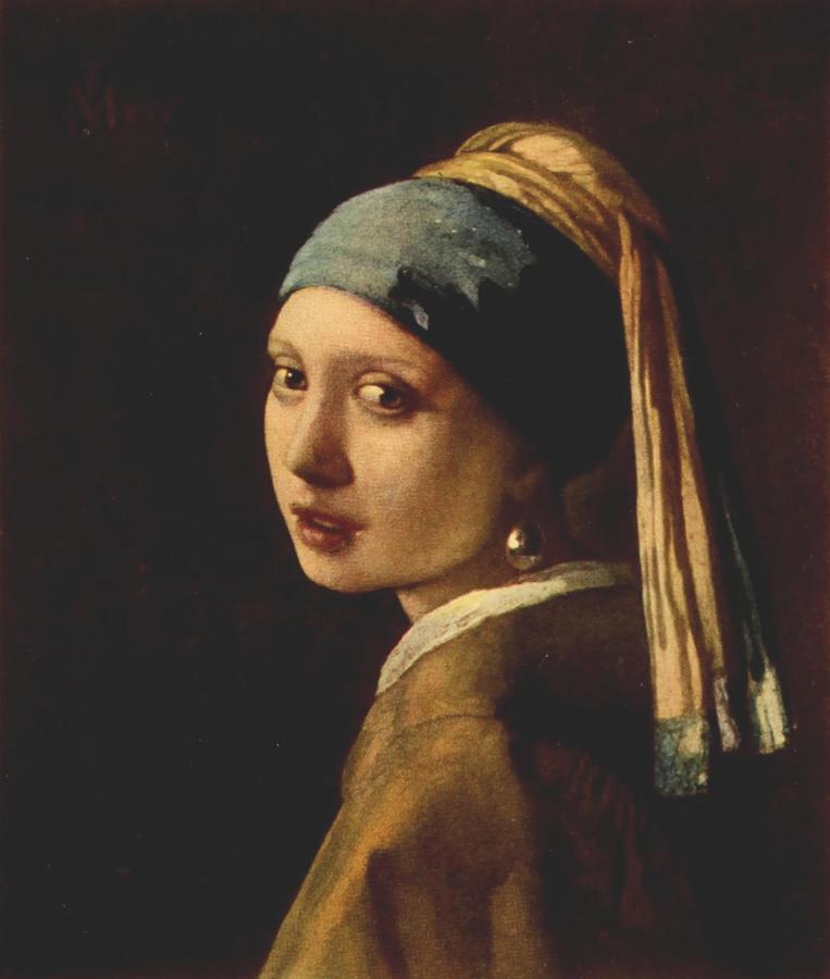 Head of a Young Girl Painting by Johannes Vermeer - Fine Art America