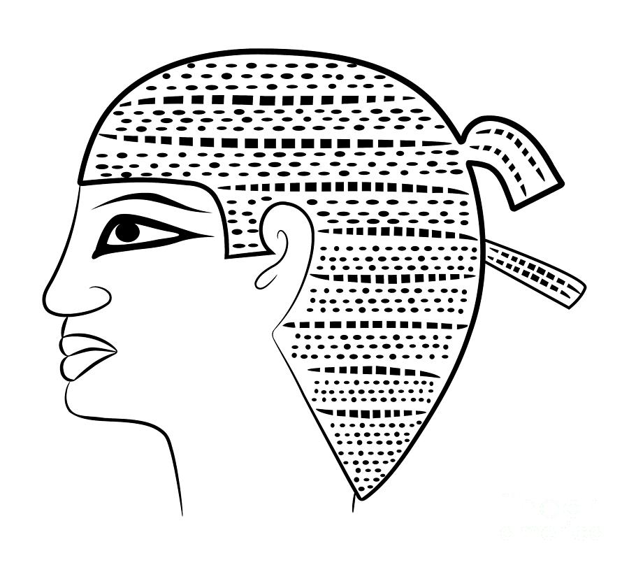 Head of an ancient Egyptian Photograph by Michal Boubin