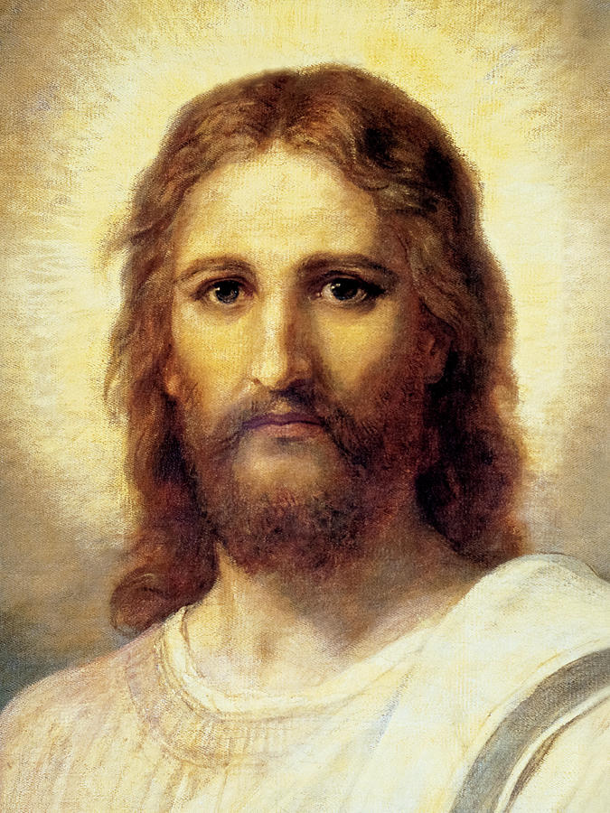 Jesus Christ Painting - Head of Christ by Heinrich Hofmann