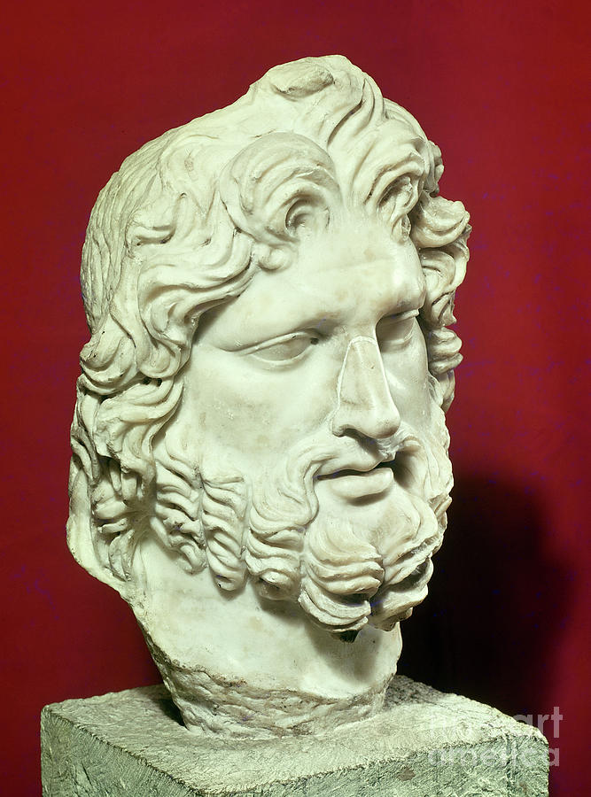 Head of Jupiter  Sculpture by Roman