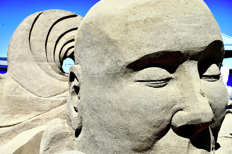 Head of Sand Photograph by Artist Unknown