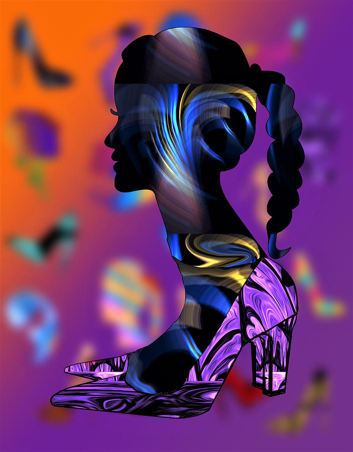 Head Over Heels - No.3 Digital Art by Ronald Mills