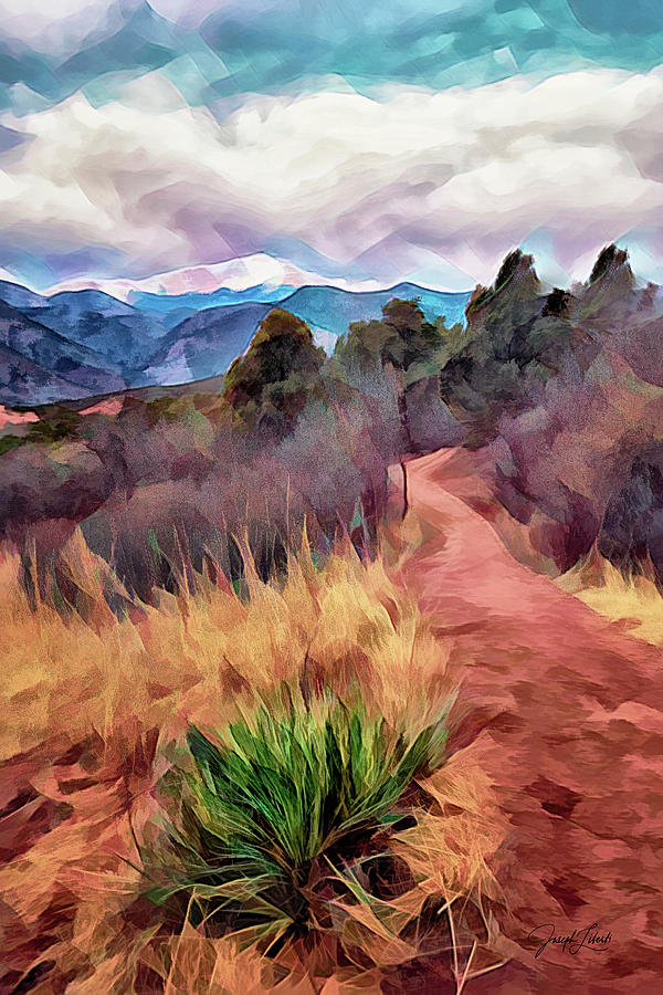 Pike's Peak Digital Art - Head_For_The_Peak_20210226 by Joseph Liberti Pike's Peak Digital Art - Head_For_The_Peak_20210226 by Joseph Liberti