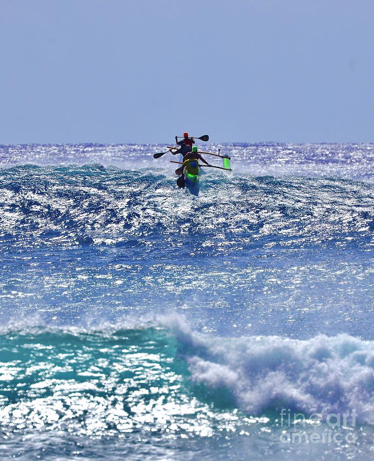 Ocean Photograph - Heading Out to Compete by Craig Wood