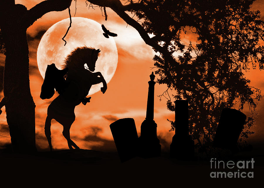 Headless Horseman, Halloween the Legend of Sleepy Hollow  Photograph by Stephanie Laird