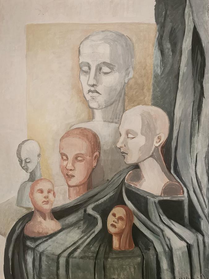 Heads Still Life Painting
