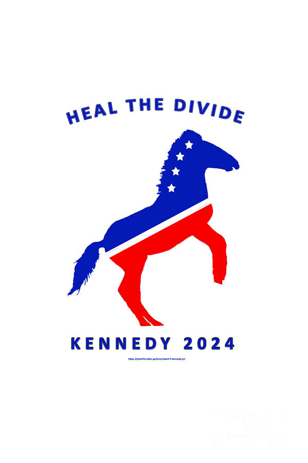 Heal the Divide - Kennedy 2024 Photograph by Jennifer Robin