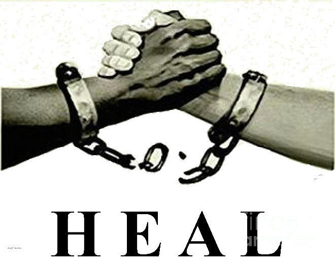 Black And White Photograph - Heal by Violet St Art