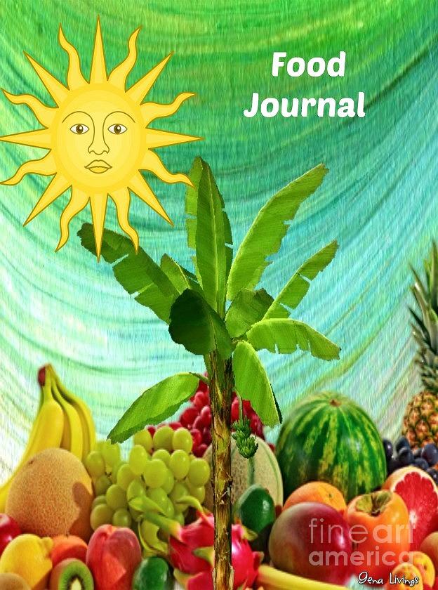 Healthy Food Journal Digital Art by Gena Livings