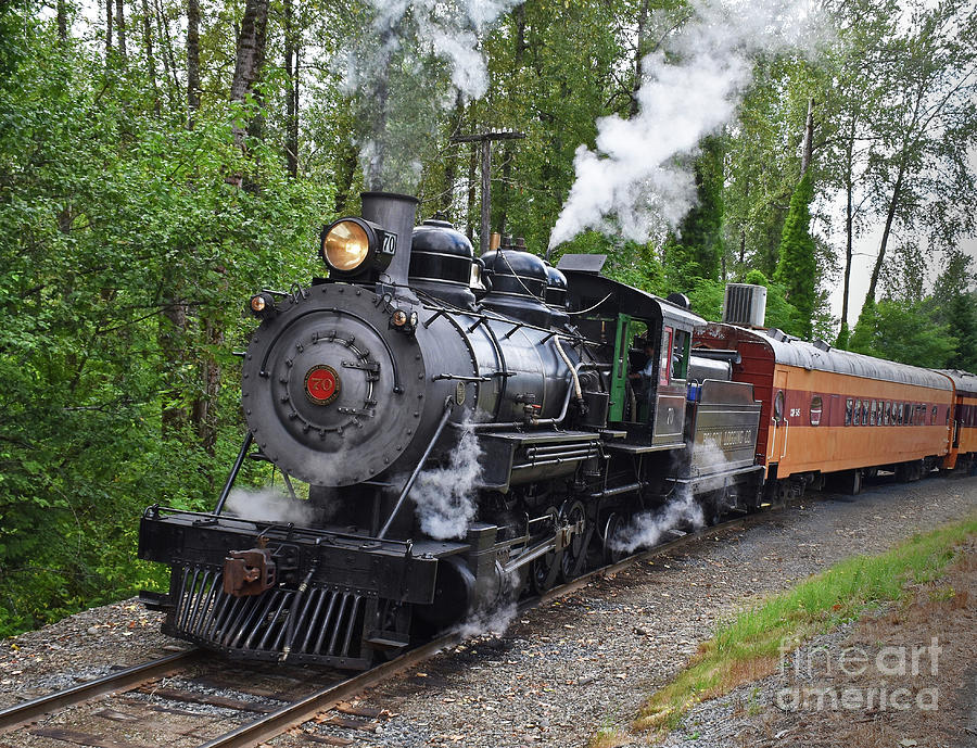 Hear That Train A Comin Photograph by Ron Long