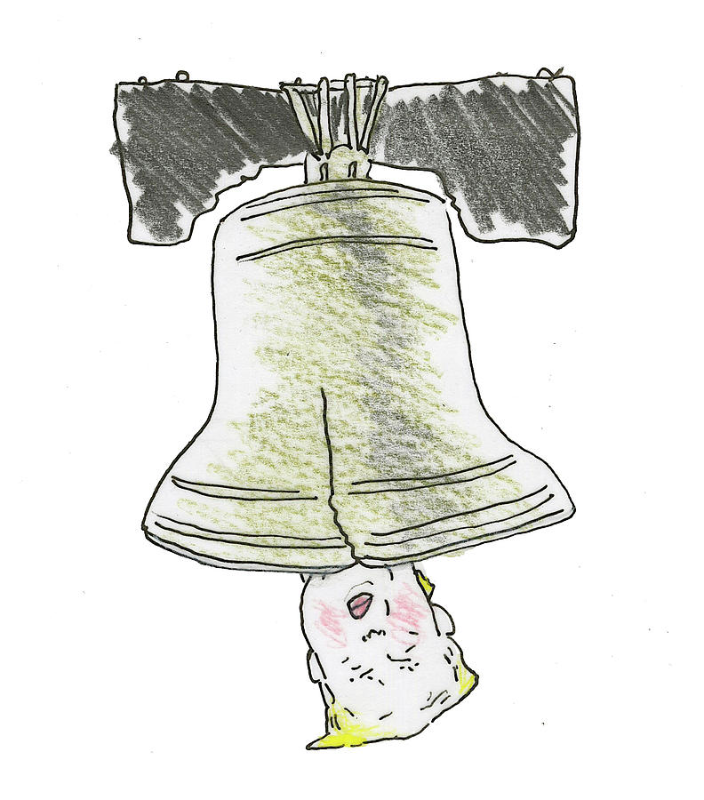 Hear Ye Hear Ye An Indictment Has Dropped Painting by Barry Blitt