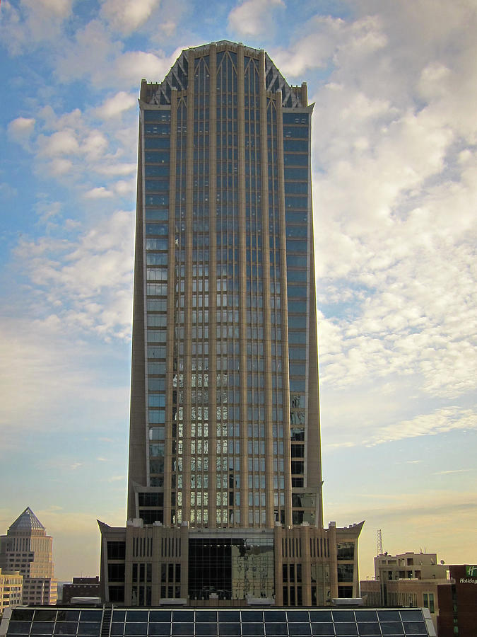 Hearst Tower in Charlotte North Carolina Photograph by Mary Lee Dereske