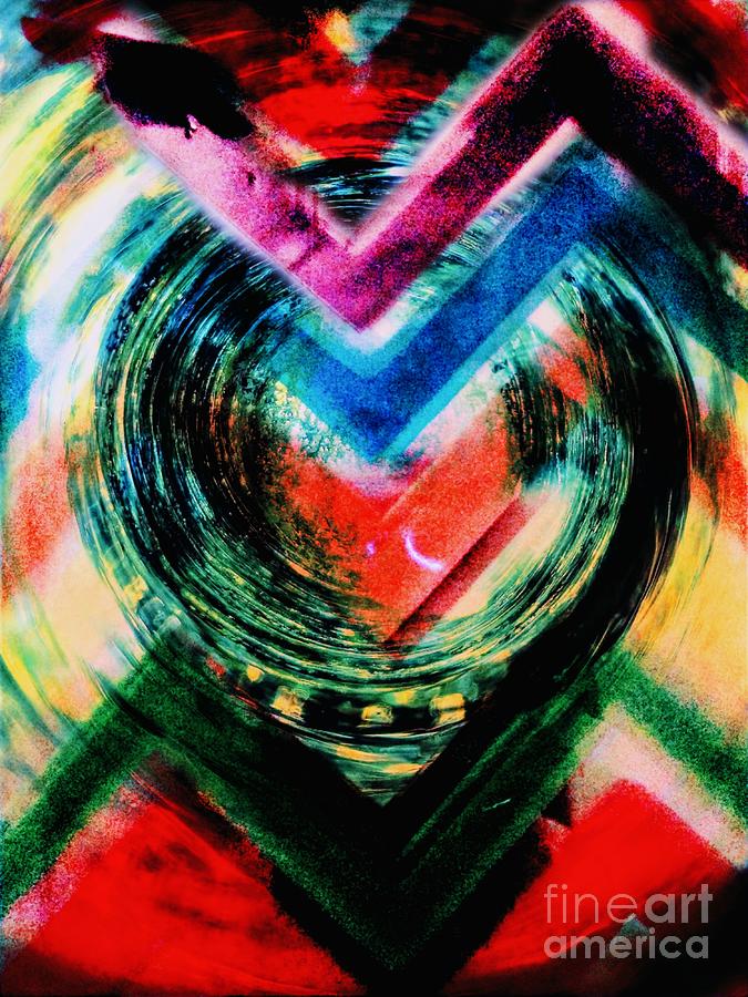 Heart and Rainbow Digital Art by Scott S Baker