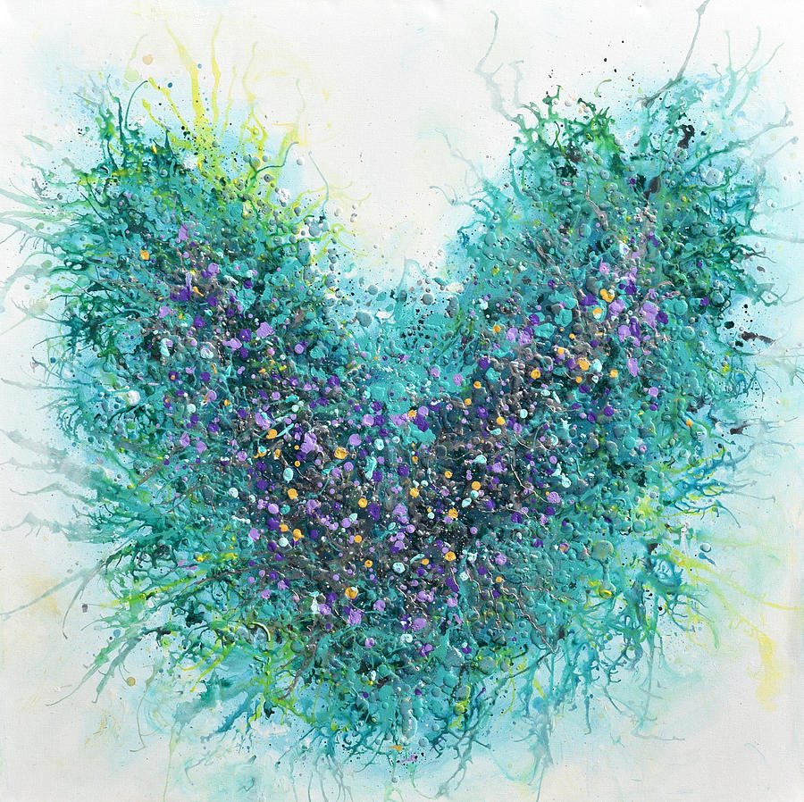 Heart awakening  Painting by Amanda Dagg