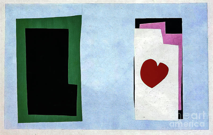 Heart by Henri Matisse 1943 Painting by Henri Matisse
